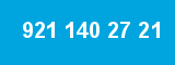 921 140 27 21 921 140 27 21